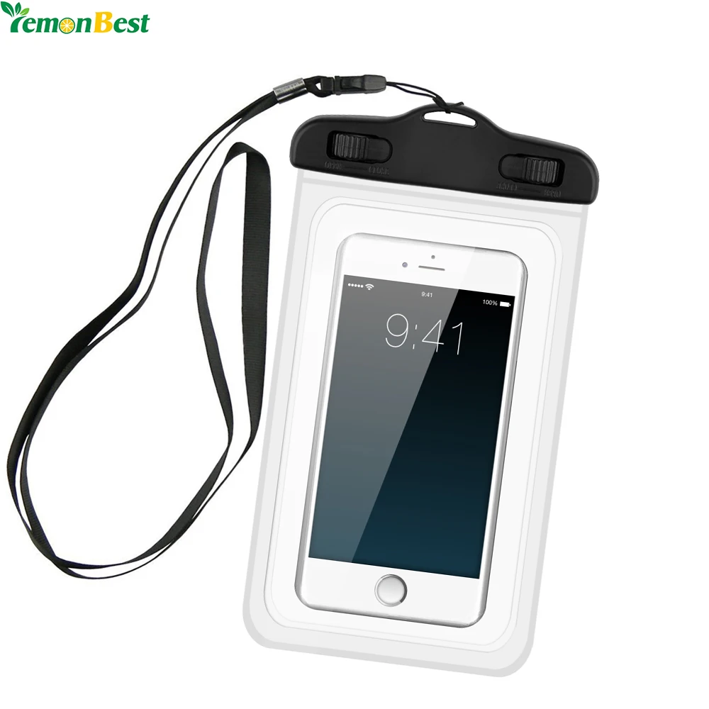 Waterproof Pouch Mobile Phone Storage Box Bags Full Touch Underwater Dry Case Cover For Phone Money Card
Waterproof Pouch Mobile Phone Storage Box Bags Full Touch Underwater Dry Case Cover For Phone Money Card