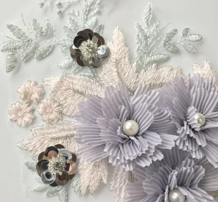 10 pcs Sewing Lace Collar 3D Floral Embroidered Applique Lace Neckline Collar DIY applications for clothes Wedding dress 
10 pcs Sewing Lace Collar 3D Floral Embroidered Applique Lace Neckline Collar DIY applications for clothes Wedding dress