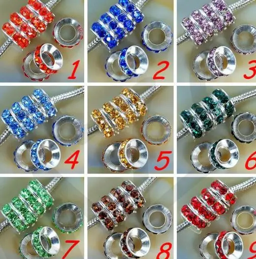 10mm mixed white pink color wholesale rhinstone bracelet silver plated Crystal Big Hole Beads European Round Loose Charm bead
10mm mixed white pink color wholesale rhinstone bracelet silver plated Crystal Big Hole Beads European Round Loose Charm bead