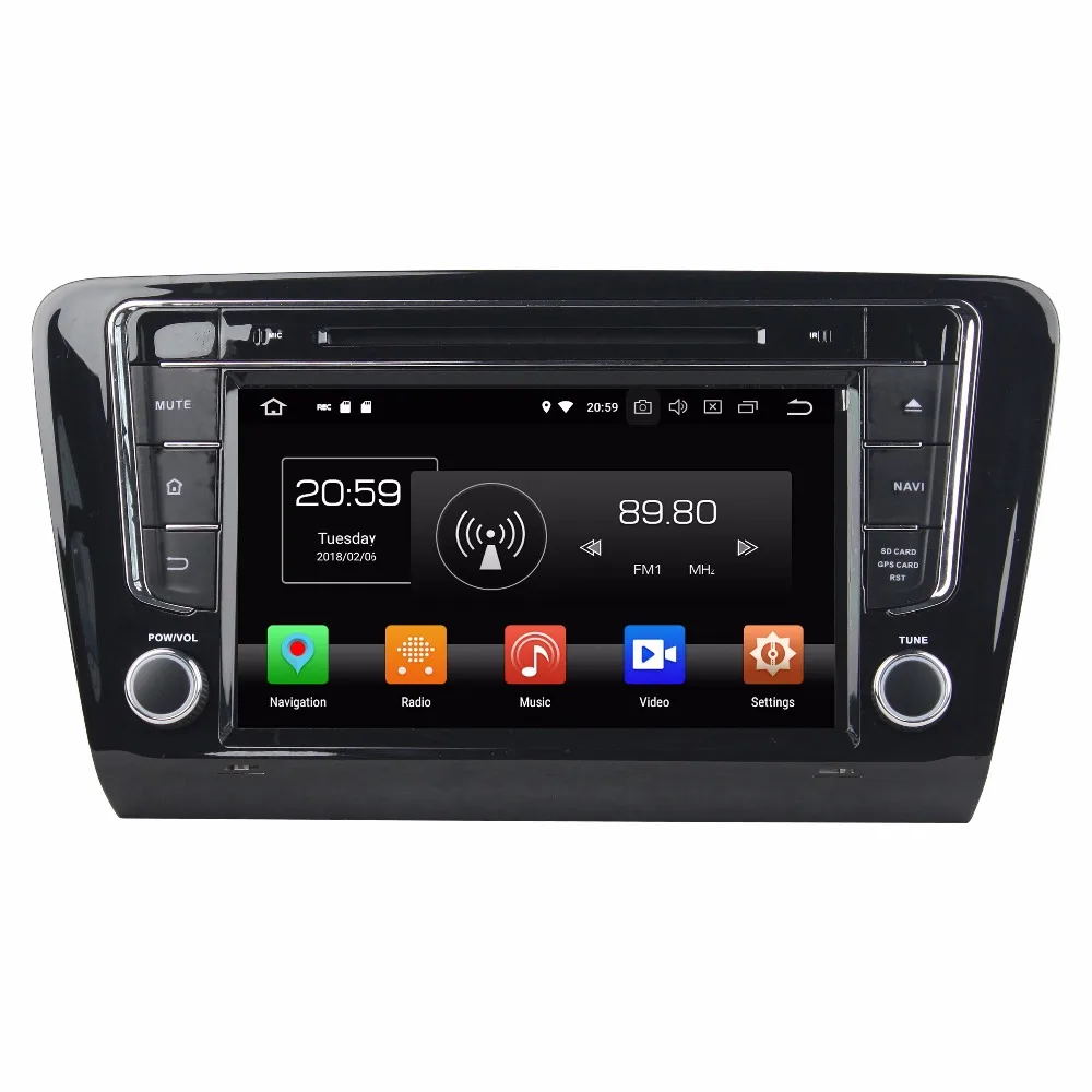 KLYDE Android 9.0 1024*600 8" 1 Din 8 Core Car DVD Player For SKODA OCTAVIA 2014-2016 Audio Stereo Radio Car Multimedia Player
KLYDE Android 9.0 1024*600 8" 1 Din 8 Core Car DVD Player For SKODA OCTAVIA 2014-2016 Audio Stereo Radio Car Multimedia Player