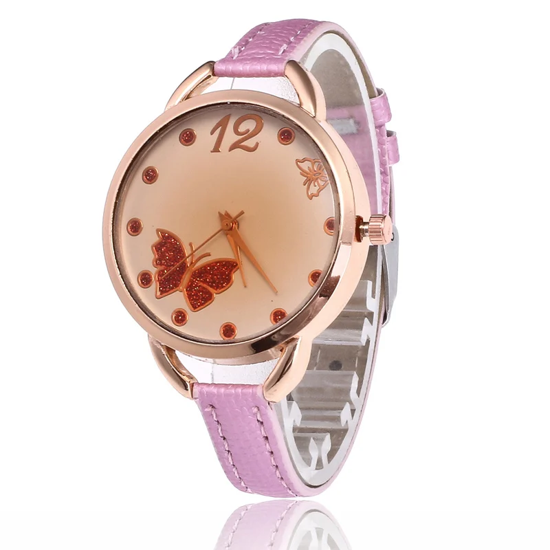 Lovely Woman Watches Small Butterfly Leather Playful Girl Bangle Watch Casual Quartz Wristwatches Relogios Fashion Elegant Femal
Lovely Woman Watches Small Butterfly Leather Playful Girl Bangle Watch Casual Quartz Wristwatches Relogios Fashion Elegant Femal