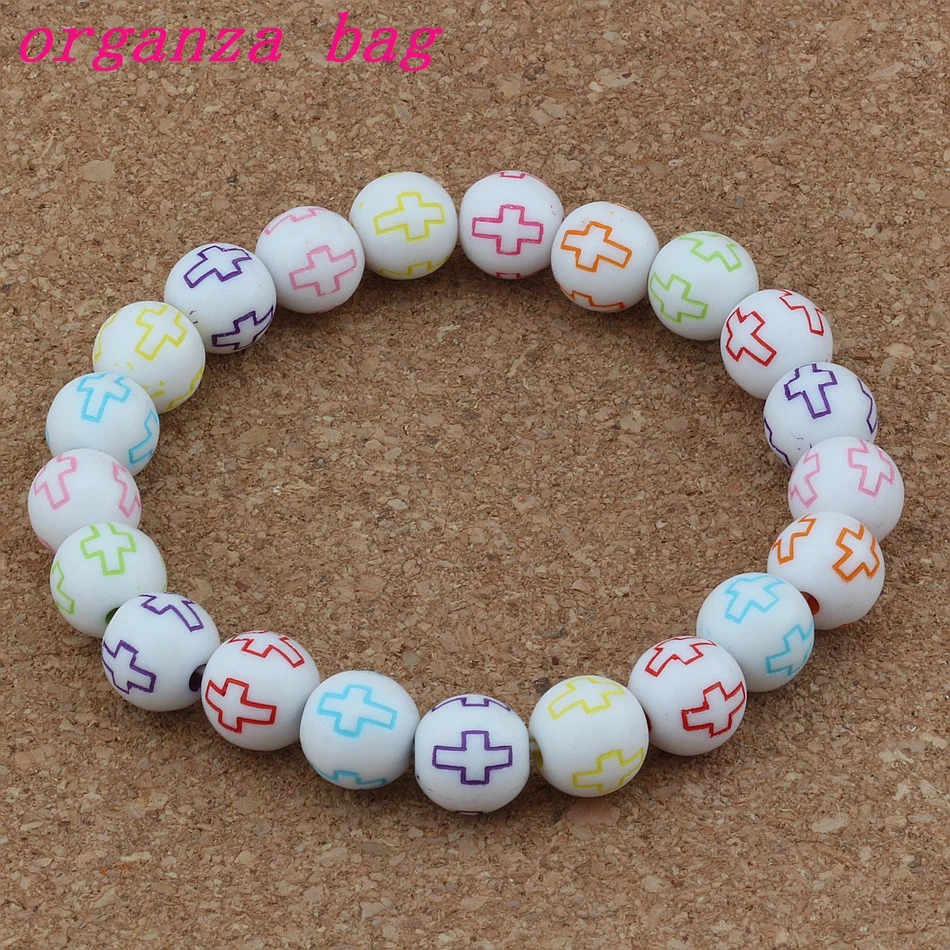 20pcs Hollow Cross Carved Acrylic Round Spacer Beads Religious Beaded bracelet Bracelets10mm Jewelry DIY B-69
20pcs Hollow Cross Carved Acrylic Round Spacer Beads Religious Beaded bracelet Bracelets10mm Jewelry DIY B-69