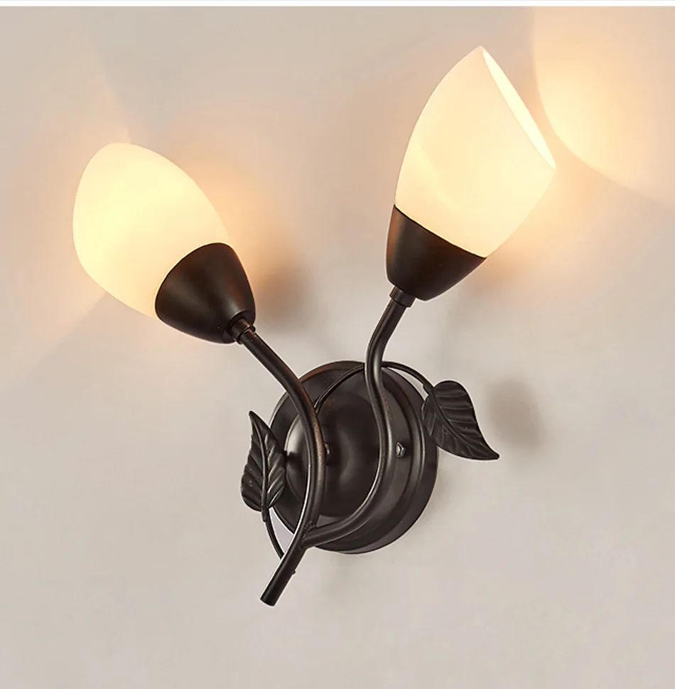 Art LED Wall Lamps Home Hotel Decoration Night Lighting Modern Wall Sconces Modern Interior Bedside Lights E14 Bulbs Mounted (5)
