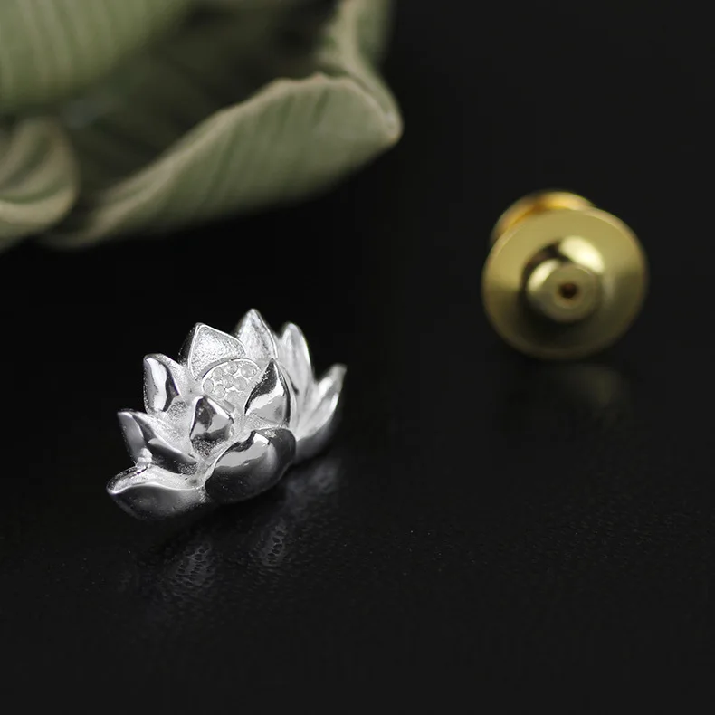Acecare Originality Wolian 925 Silver Jewelry Jiangnan Classical Literature and Art Lotus Brooch Oriental Zen Chinese Style
Acecare Originality Wolian 925 Silver Jewelry Jiangnan Classical Literature and Art Lotus Brooch Oriental Zen Chinese Style