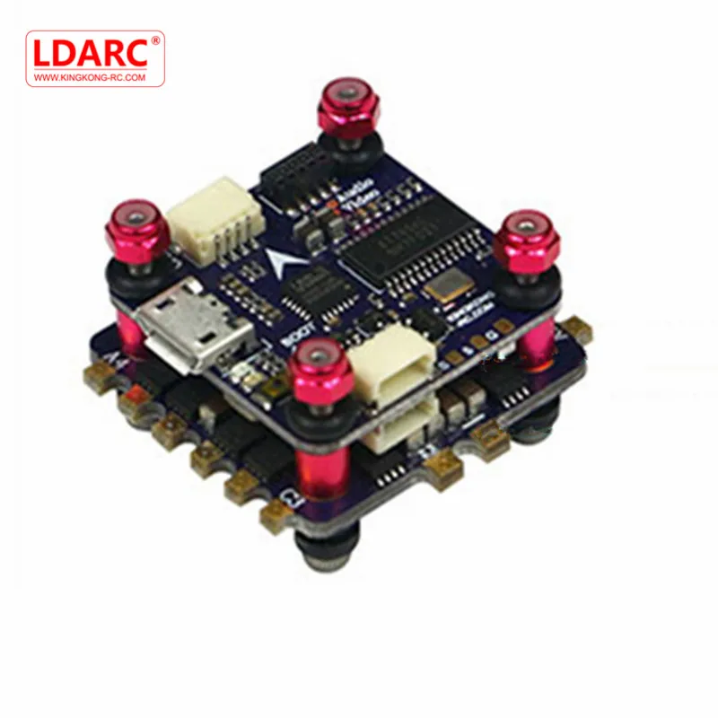 

Hot New LDARC/Kingkong KK12 KK Flytower 20x20mm 12A BLheli_S ESC & F4 Flight Controller with OSD