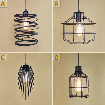 New Vintage LED Pendant Lights Industrial Lighting Cafe Bar Bedroom Restaurant Living Room Birdcage Pendant Light Hanging Lamp
New Vintage LED Pendant Lights Industrial Lighting Cafe Bar Bedroom Restaurant Living Room Birdcage Pendant Light Hanging Lamp