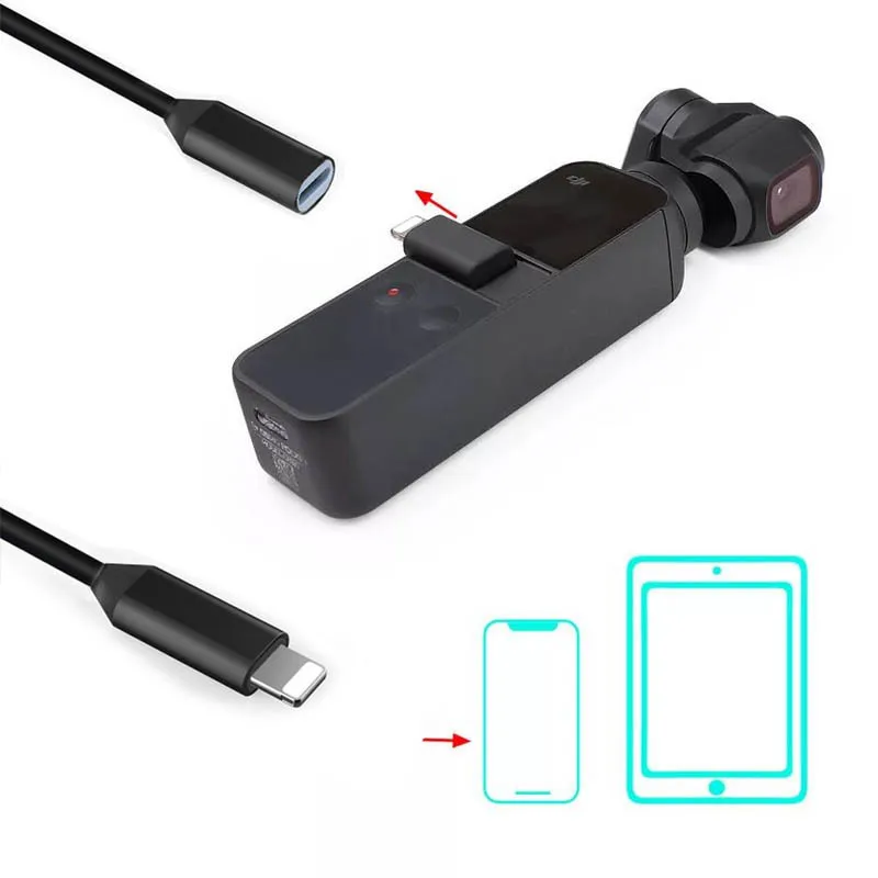Lightning Extension Cord for Thermal Camera Flir Pro Connects to iPhone 12 Mini Pro Max, Xs, Xr, iPad Air 8, Transfer Video 6ft
Lightning Extension Cord for Thermal Camera Flir Pro Connects to iPhone 12 Mini Pro Max, Xs, Xr, iPad Air 8, Transfer Video 6ft
