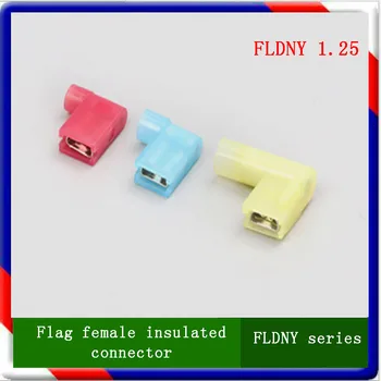 FLDNY1.25 100pcs Nylon flag female Cable Connectors Crimp wire Terminals full-Insulating joints cable INSULATED terminals
FLDNY1.25 100pcs Nylon flag female Cable Connectors Crimp wire Terminals full-Insulating joints cable INSULATED terminals