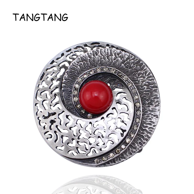 Antique Metal Nature Red Stone Brooches And Pins For Women Fashion Boho Geometric Brooches Jewelry Black Tone, Item NO.: BH8238
Antique Metal Nature Red Stone Brooches And Pins For Women Fashion Boho Geometric Brooches Jewelry Black Tone, Item NO.: BH8238
