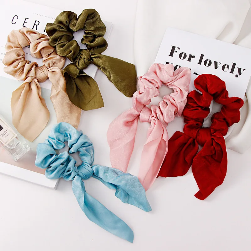 Haimeikang Bow Streamers Hair Rope Fashion Hair Ribbon Girl Hair Bands Scrunchies Horsetail Tie Solid Headwear Hair Accessories
Haimeikang Bow Streamers Hair Rope Fashion Hair Ribbon Girl Hair Bands Scrunchies Horsetail Tie Solid Headwear Hair Accessories
