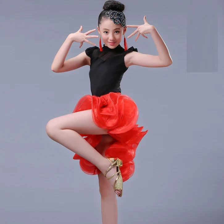 New Children's Latin Dance Skirt, Summer Children's Latin Uniform Test Competition, Girls' Practice, Dance Performance.
New Children's Latin Dance Skirt, Summer Children's Latin Uniform Test Competition, Girls' Practice, Dance Performance.