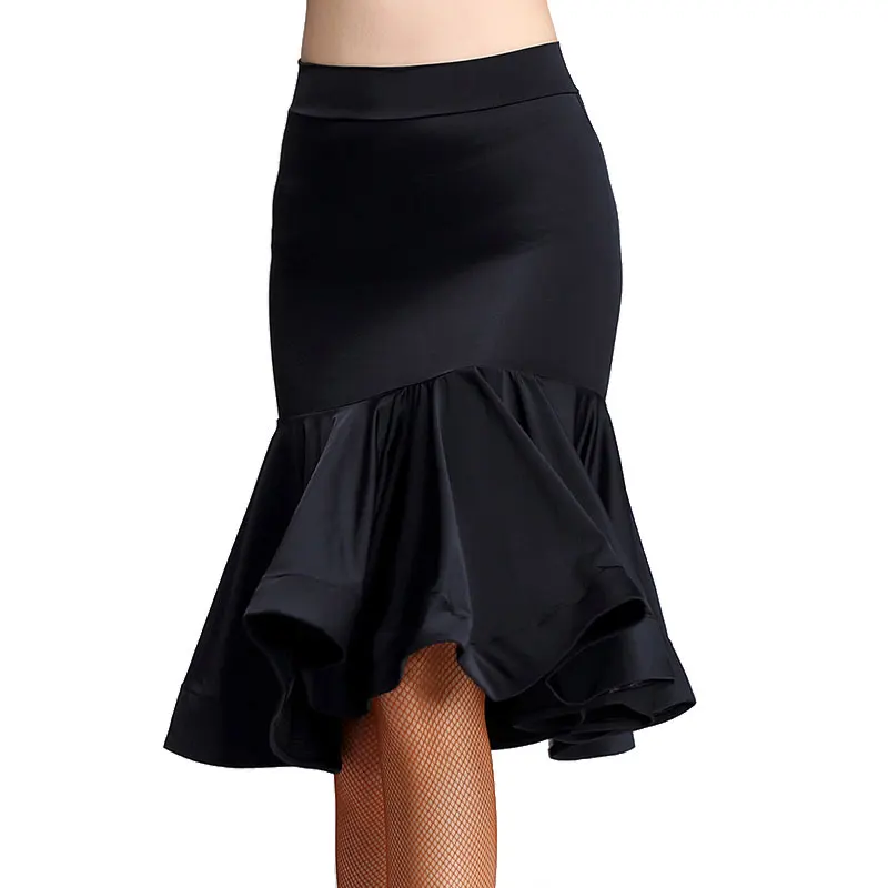 Latin Dance Skirt Knee-High Sexy Latin Dance Skirt for Woman Female Lady Ballroom Dance Costume Practice Dance Skirt 
Latin Dance Skirt Knee-High Sexy Latin Dance Skirt for Woman Female Lady Ballroom Dance Costume Practice Dance Skirt
