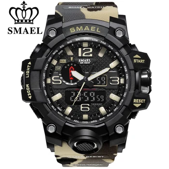 Famous Luxury Brand Military Sport Men Watches Multifunction LED S Shock 50m Waterproof Army Digital Men Clock Relogio Masculino
Famous Luxury Brand Military Sport Men Watches Multifunction LED S Shock 50m Waterproof Army Digital Men Clock Relogio Masculino
