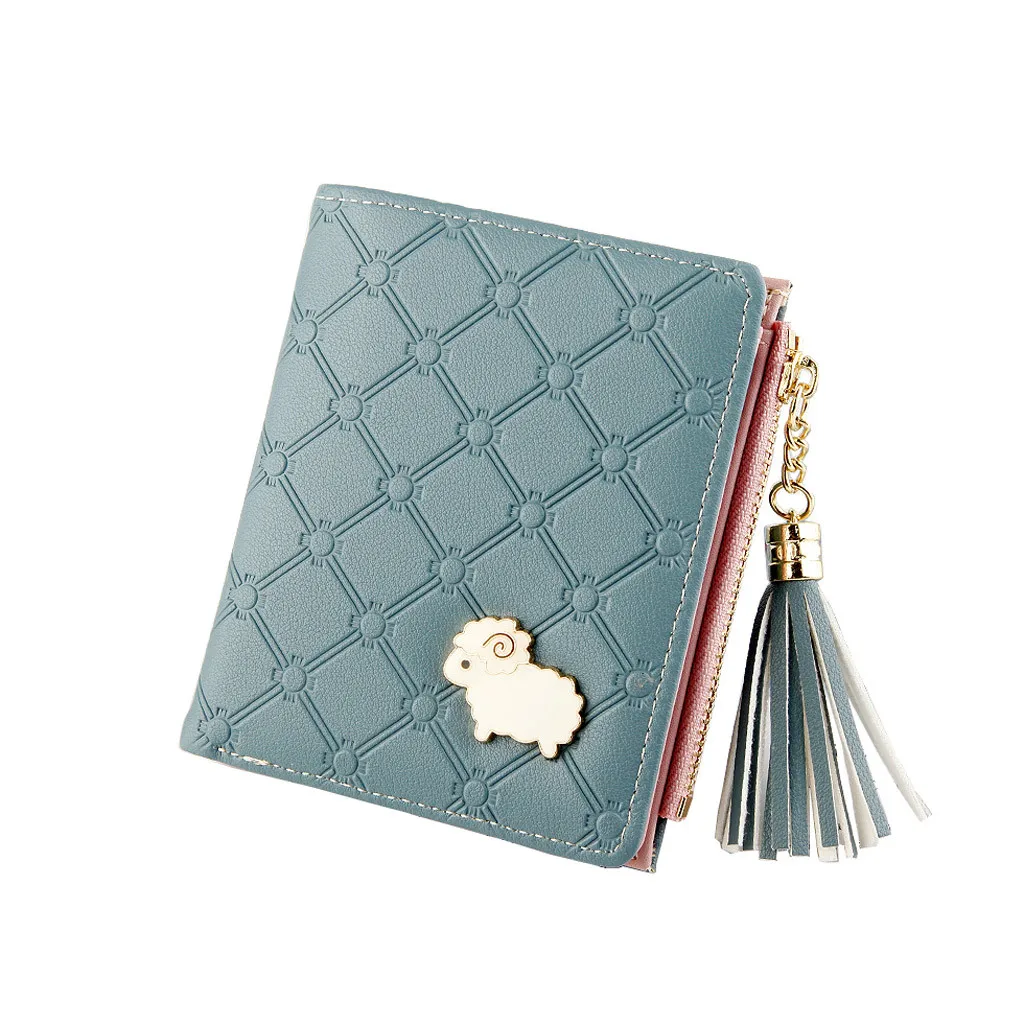 OCARDIAN womens wallet card holder womens carteira Short Lamb Accessories Cartoon Solid Color Wallet Tassel Wallets G0329#10
OCARDIAN womens wallet card holder womens carteira Short Lamb Accessories Cartoon Solid Color Wallet Tassel Wallets G0329#10