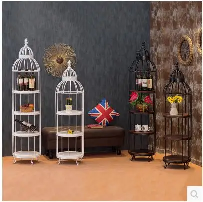 Custom-made American vintage tiehouse, a circular design for the living room I wine rack
Custom-made American vintage tiehouse, a circular design for the living room I wine rack