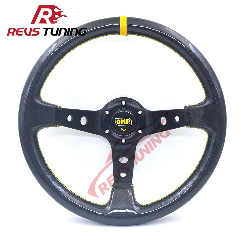 14inch 350mm PVC Carbon Fiber Looking Style Deep Dish Rally Racing Race Sport OMP Steering Wheel
14inch 350mm PVC Carbon Fiber Looking Style Deep Dish Rally Racing Race Sport OMP Steering Wheel