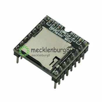 DFPlayer Mini MP3 Player Module MP3 Voice Decode Board For Arduino Supporting TF Card U-Disk IO/Serial Port/AD
DFPlayer Mini MP3 Player Module MP3 Voice Decode Board For Arduino Supporting TF Card U-Disk IO/Serial Port/AD
