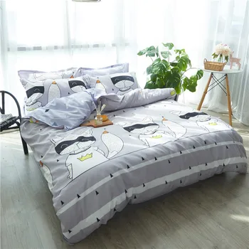 Bedding Set Cartoon bear striped star Japanese pastoral style 4pcs/3pcs Duvet Cover Soft Polyester Flat Bed Sheet Set Pillowcase
Bedding Set Cartoon bear striped star Japanese pastoral style 4pcs/3pcs Duvet Cover Soft Polyester Flat Bed Sheet Set Pillowcase