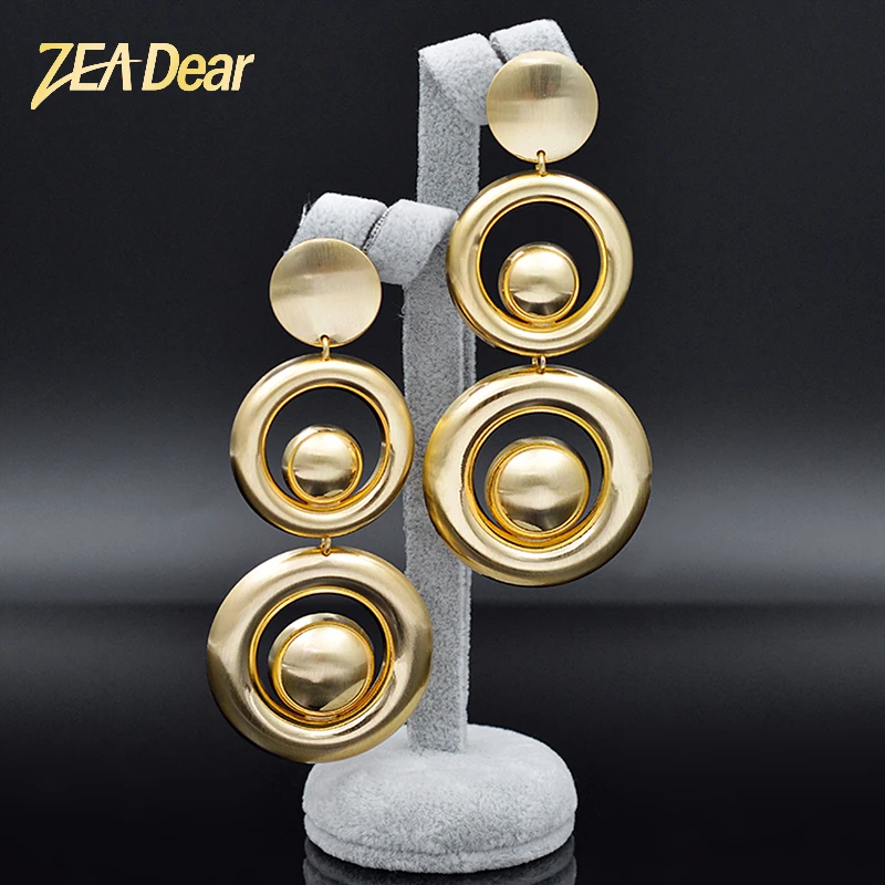 ZEA Dear Jewelry Romantic Jewelry Round Moon Earrings Long Drop Dangle Earrings For Women Girls For Engagement Jewelry Findings
ZEA Dear Jewelry Romantic Jewelry Round Moon Earrings Long Drop Dangle Earrings For Women Girls For Engagement Jewelry Findings
