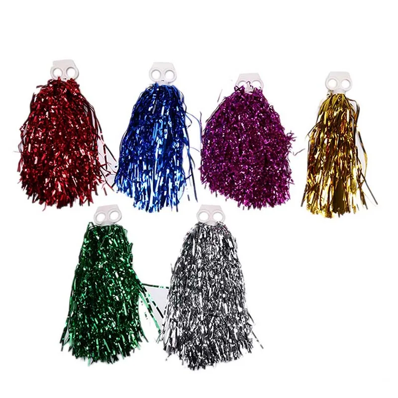 1 pair Game pompoms Cheap practical cheerleading cheering pom poms Apply to sports match and vocal concert Color
1 pair Game pompoms Cheap practical cheerleading cheering pom poms Apply to sports match and vocal concert Color