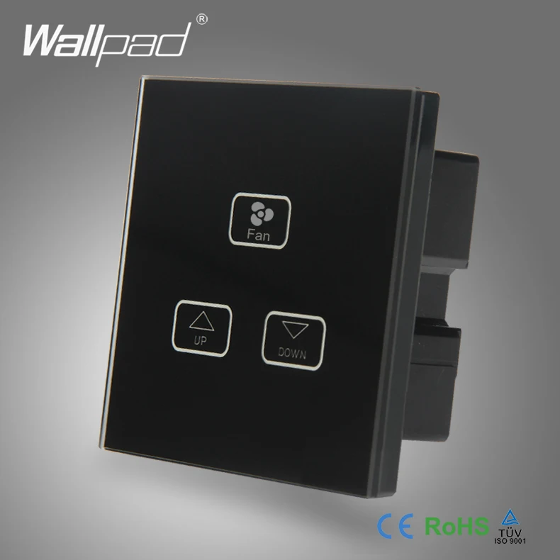 Best Quality Ceilling 3 Gang Fan Switch Wallpad Black Glass Switch Led 3 Gang Touch Panel Fan Speed Regulator Change Wall Switch
Best Quality Ceilling 3 Gang Fan Switch Wallpad Black Glass Switch Led 3 Gang Touch Panel Fan Speed Regulator Change Wall Switch