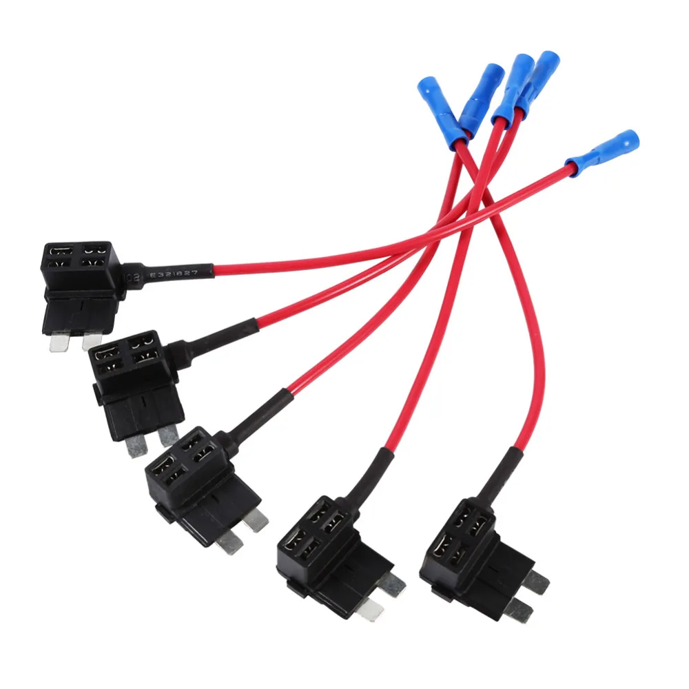 5Pcs/Set Add Circuit Medium Tap Piggy Back Standard Blade Fuse Boxe Holder ATO ATC
5Pcs/Set Add Circuit Medium Tap Piggy Back Standard Blade Fuse Boxe Holder ATO ATC
