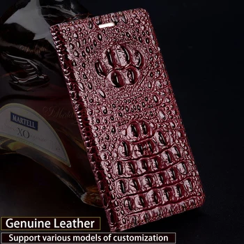 Wangcangli Genuine Leather Flip Case For iPhone 8 X Crocodile Back Texture Phone Cover For iPhone 6 6S 7 Plus Cases
Wangcangli Genuine Leather Flip Case For iPhone 8 X Crocodile Back Texture Phone Cover For iPhone 6 6S 7 Plus Cases