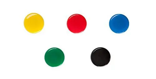 Comix B2383 Colorful Strong Magnetic Tapes 5pcs/pack, Size:diameter:30mm, Material:magnet and Plastic
Comix B2383 Colorful Strong Magnetic Tapes 5pcs/pack, Size:diameter:30mm, Material:magnet and Plastic
