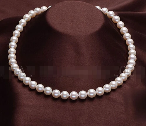 Hot sell Noble- Free shipping@@@@@ A>s315 new genuine AAA++ round 8-9mm white pink freshwater pearl necklace 17' 6.07
Hot sell Noble- Free shipping@@@@@ A>s315 new genuine AAA++ round 8-9mm white pink freshwater pearl necklace 17' 6.07