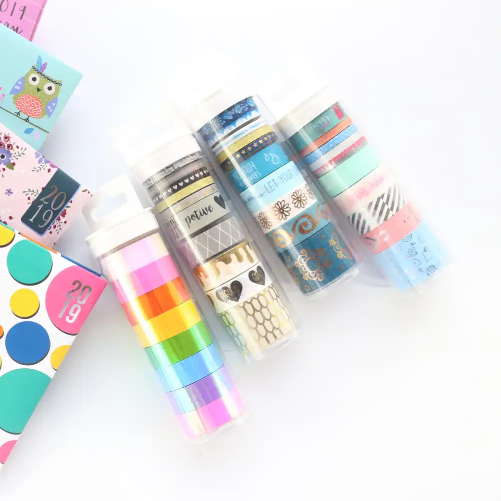 Domikee Cute Student Decorative Masking Tape For Diary Planner