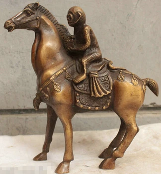 WBY++++ free shipping Chinese China Folk Culture Handmade Bronze Brass Statue Horse Monkey Sculpture
WBY++++ free shipping Chinese China Folk Culture Handmade Bronze Brass Statue Horse Monkey Sculpture
