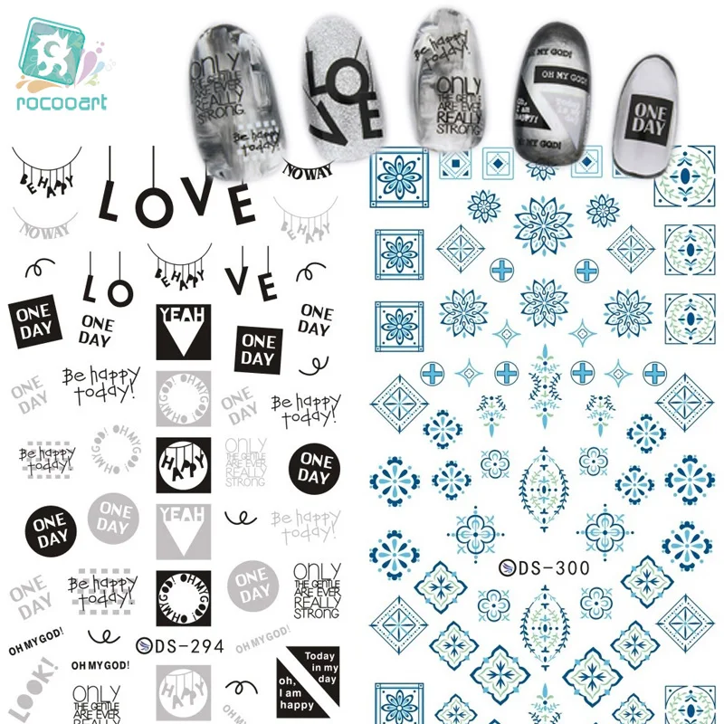 DS271-300 2017 New Water Transfer Stickers Beauty Harajuku Blue Totem Decoration Nail Wraps Sticker Fingernails Decals for Nails
DS271-300 2017 New Water Transfer Stickers Beauty Harajuku Blue Totem Decoration Nail Wraps Sticker Fingernails Decals for Nails