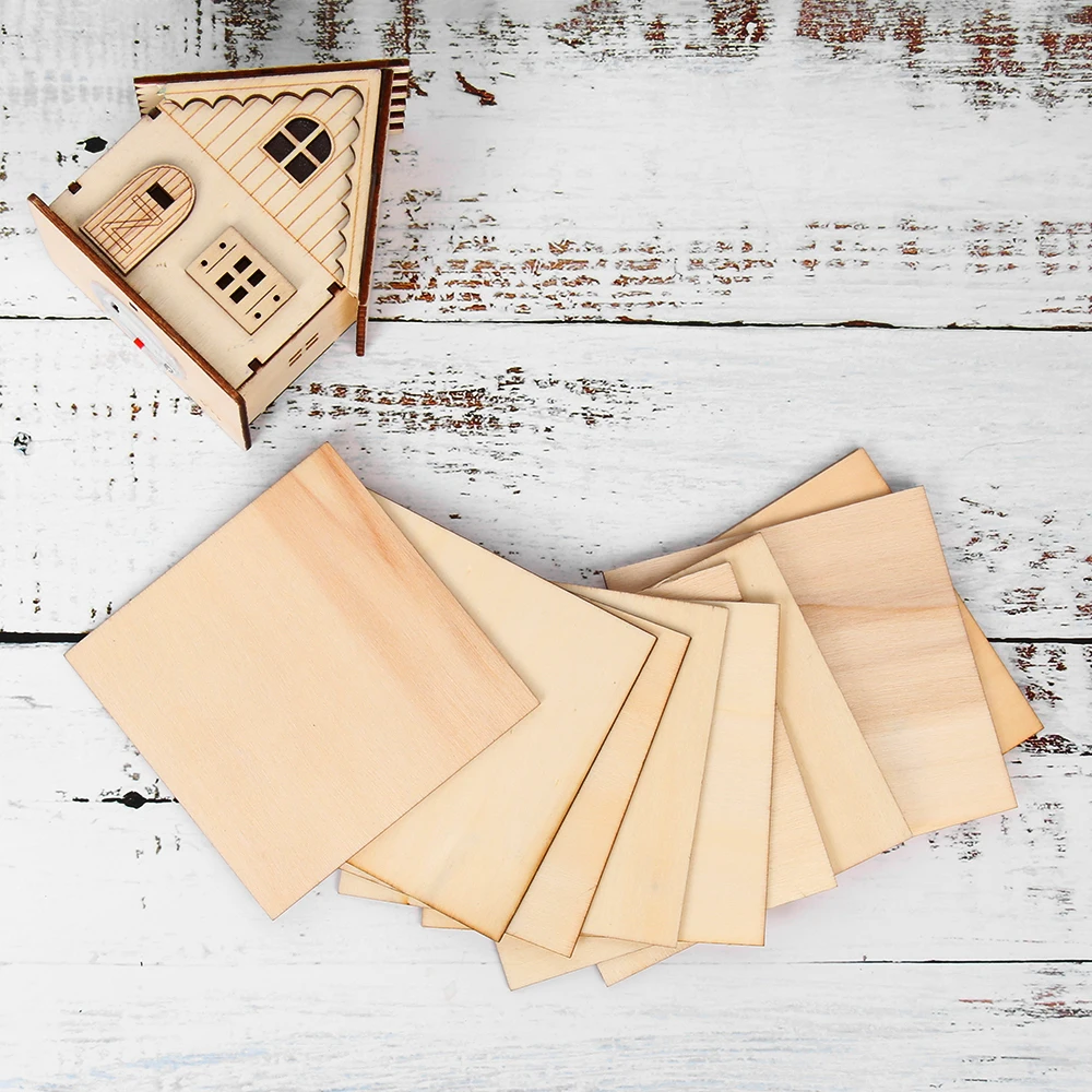 10Pcs/Bag Wooden Plate Model Wood Sheets DIY House Ship Aircraft Mould Making Handmade Wood Craft
10Pcs/Bag Wooden Plate Model Wood Sheets DIY House Ship Aircraft Mould Making Handmade Wood Craft