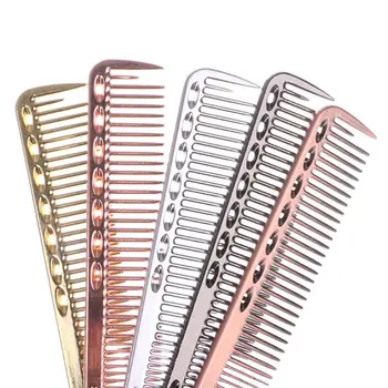 Hair Brush Men Women Aluminum Metal Cutting Comb Hair Hairdressing & Barbers Salon Combs Professional Barbers Hairbrush
Hair Brush Men Women Aluminum Metal Cutting Comb Hair Hairdressing & Barbers Salon Combs Professional Barbers Hairbrush