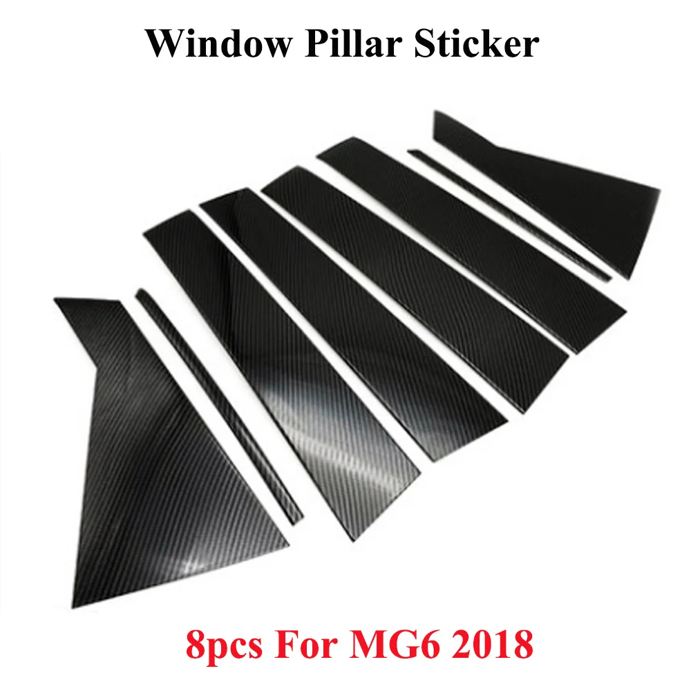 For MG 6 MG6 2018 Carbon Fiber Window Sticker Black Trim Car Pillar Decal Decoration Stickers Anti Scratch Car Accessories
For MG 6 MG6 2018 Carbon Fiber Window Sticker Black Trim Car Pillar Decal Decoration Stickers Anti Scratch Car Accessories