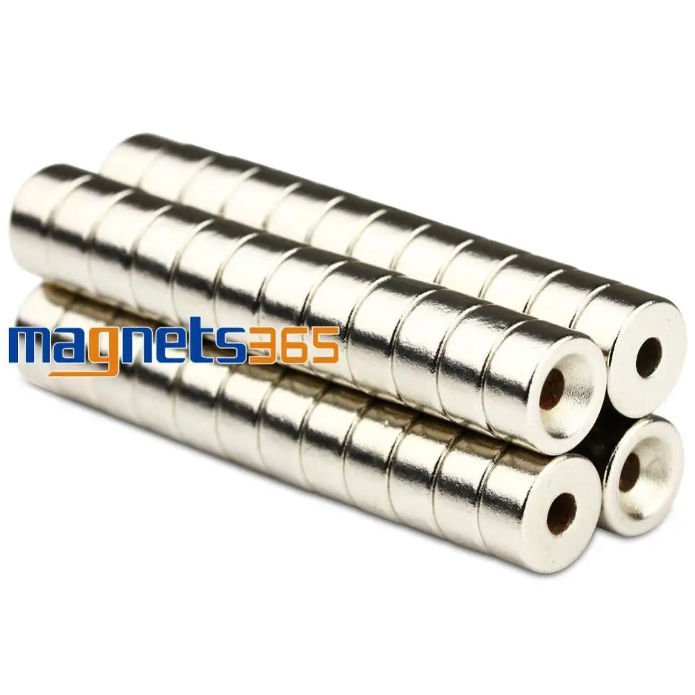 OMO Magnetics 10pcs Strong Ring Magnet D:10*5mm Countersunk Hole:3mm Rare Earth Neodymium N50 free shipping
OMO Magnetics 10pcs Strong Ring Magnet D:10*5mm Countersunk Hole:3mm Rare Earth Neodymium N50 free shipping
