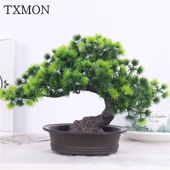Simulation bonsai ornaments fake tree potted large welcoming pine plastic fake potted plants simulation pine indoor decoration
Simulation bonsai ornaments fake tree potted large welcoming pine plastic fake potted plants simulation pine indoor decoration
