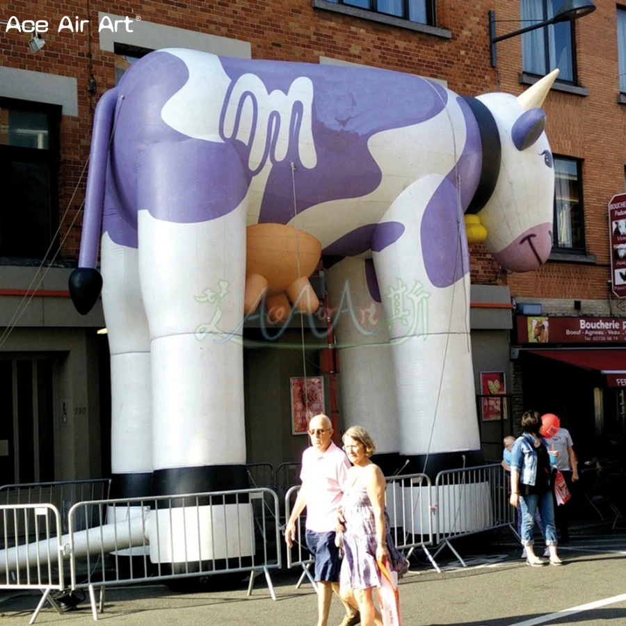Giant animal model inflatable cow,milk model,dairy cattle,milch cow replica for advertising
Giant animal model inflatable cow,milk model,dairy cattle,milch cow replica for advertising