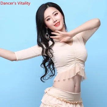 Competition Dancers Free Upper Mid-sleeves Women Belly Dancer Practice Top Black Red Free Shipping
Competition Dancers Free Upper Mid-sleeves Women Belly Dancer Practice Top Black Red Free Shipping
