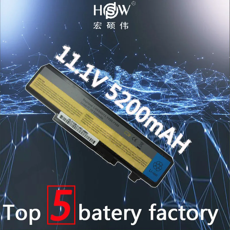 5200MAH new 6cells Laptop Battery For Lenovo IdeaPad Y450 Y450A Y450G Y550 Y550A Y550P 55Y2054 L08L6D13 L08O6D13 bateria akku
5200MAH new 6cells Laptop Battery For Lenovo IdeaPad Y450 Y450A Y450G Y550 Y550A Y550P 55Y2054 L08L6D13 L08O6D13 bateria akku