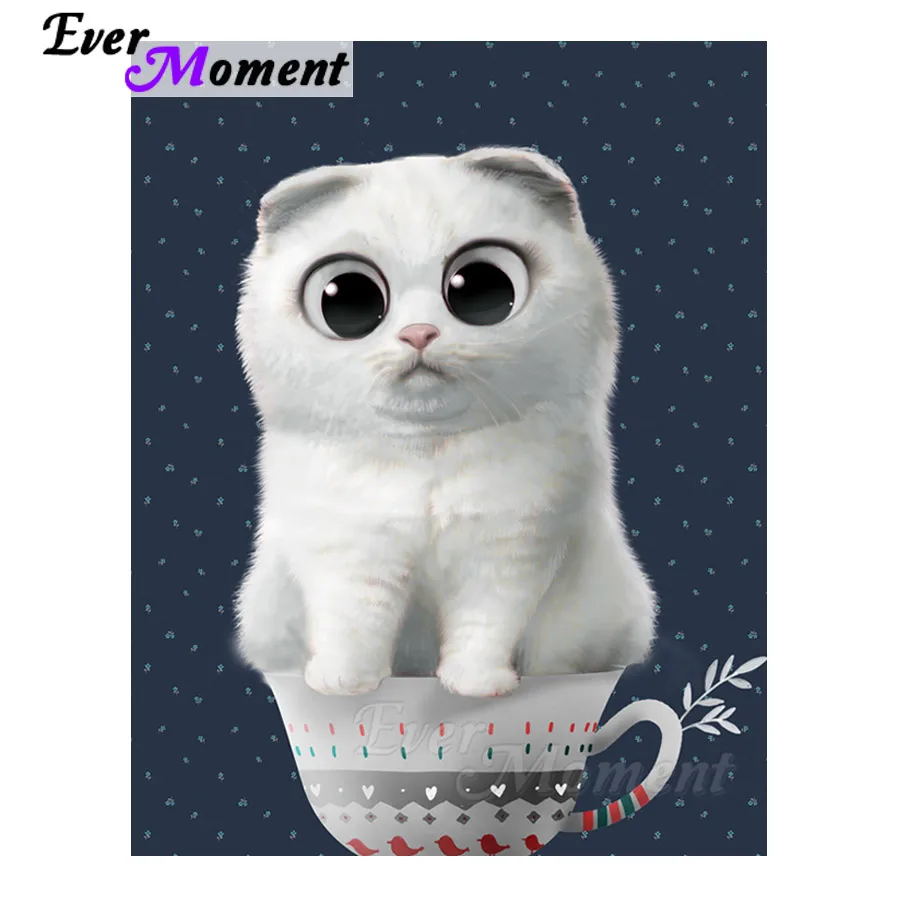 Ever Moment Diamond Painting Cat Cup Decor Home 5D DIY Picture Mosaic Cross Stitch Diamond Embroidery Full Square S2F932
Ever Moment Diamond Painting Cat Cup Decor Home 5D DIY Picture Mosaic Cross Stitch Diamond Embroidery Full Square S2F932