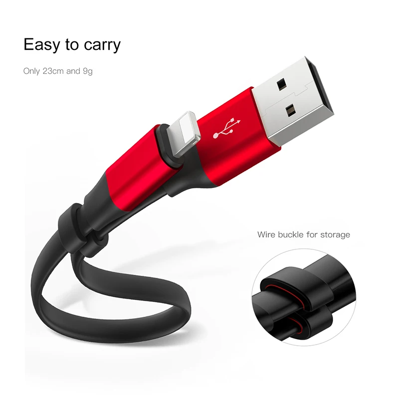 Portable short usb cable for iPhone x xs max xr 8 7 6s plus 5s 5c USB charger cable fast charging for Apple lightning ipad 8 pin
Portable short usb cable for iPhone x xs max xr 8 7 6s plus 5s 5c USB charger cable fast charging for Apple lightning ipad 8 pin