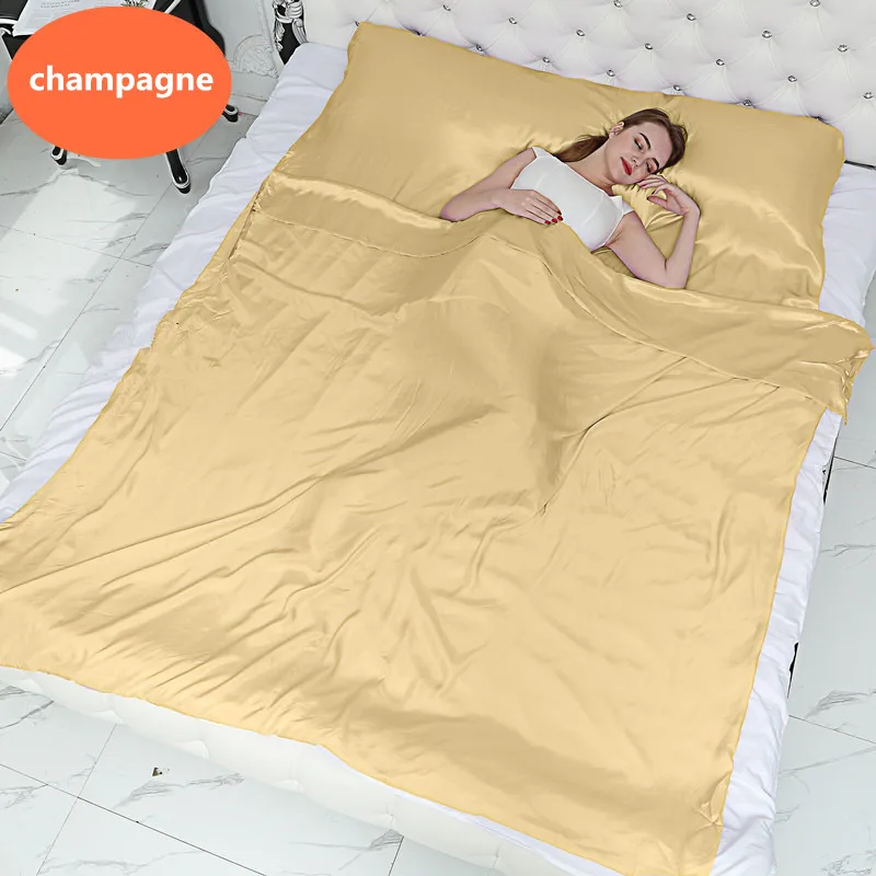 100% Silk Sleeping Bag Liner 19mm SeamlessTraveling Camping Sheet Sleeping Lightweight
100% Silk Sleeping Bag Liner 19mm SeamlessTraveling Camping Sheet Sleeping Lightweight