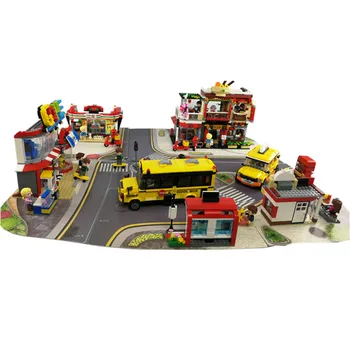 ENLIGHTEN City Series Compatible With Legoings Building Blocks BRacing Car Shop Bus Toys For Children Kids Christmas Gifts 2019
ENLIGHTEN City Series Compatible With Legoings Building Blocks BRacing Car Shop Bus Toys For Children Kids Christmas Gifts 2019