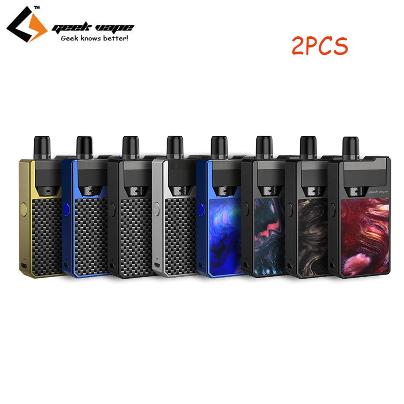 2pcs/lot Original GeekVape Frenzy Pod Kit 2ml Cartridge with built-in 950mA Battery AS Micro Chipset Pod System Electronic Cigar
2pcs/lot Original GeekVape Frenzy Pod Kit 2ml Cartridge with built-in 950mA Battery AS Micro Chipset Pod System Electronic Cigar