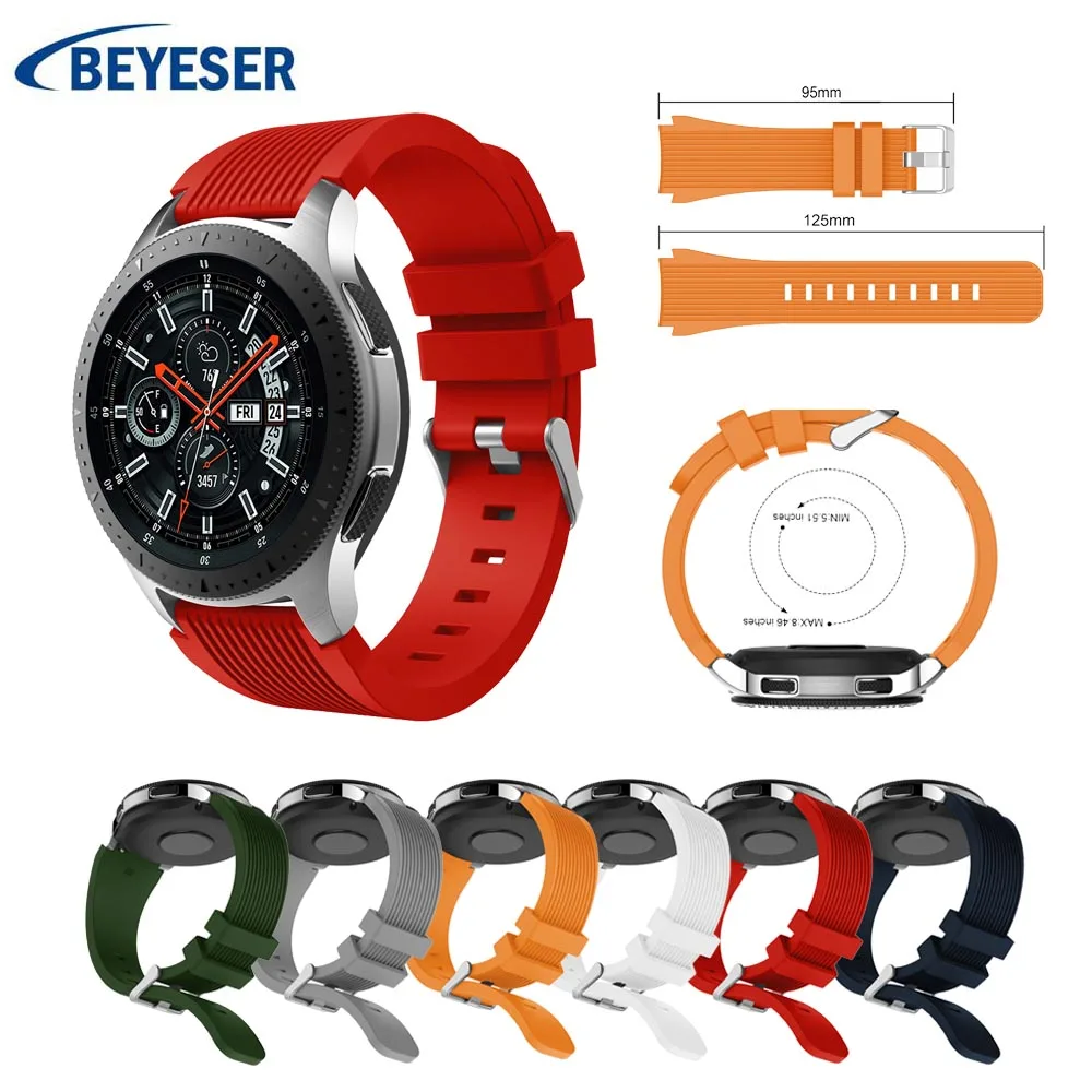 22mm For Samsung Galaxy Watch 46mm Silicone Sport Wrist Strap Watch Bands for Xiaomi Huami Amazfit 2/2S Bracelet watch Band
22mm For Samsung Galaxy Watch 46mm Silicone Sport Wrist Strap Watch Bands for Xiaomi Huami Amazfit 2/2S Bracelet watch Band