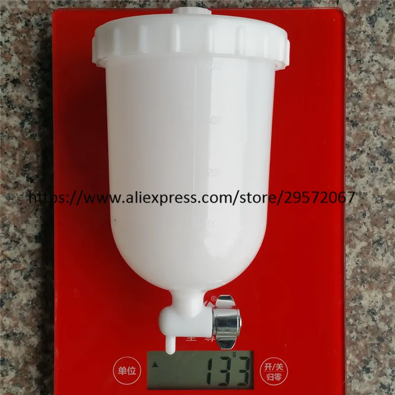 400CC Spray gun cup, Metal pot, paint cup the plastic pot W-71 W-101 plastic cup sprayer pot free shipping
400CC Spray gun cup, Metal pot, paint cup the plastic pot W-71 W-101 plastic cup sprayer pot free shipping