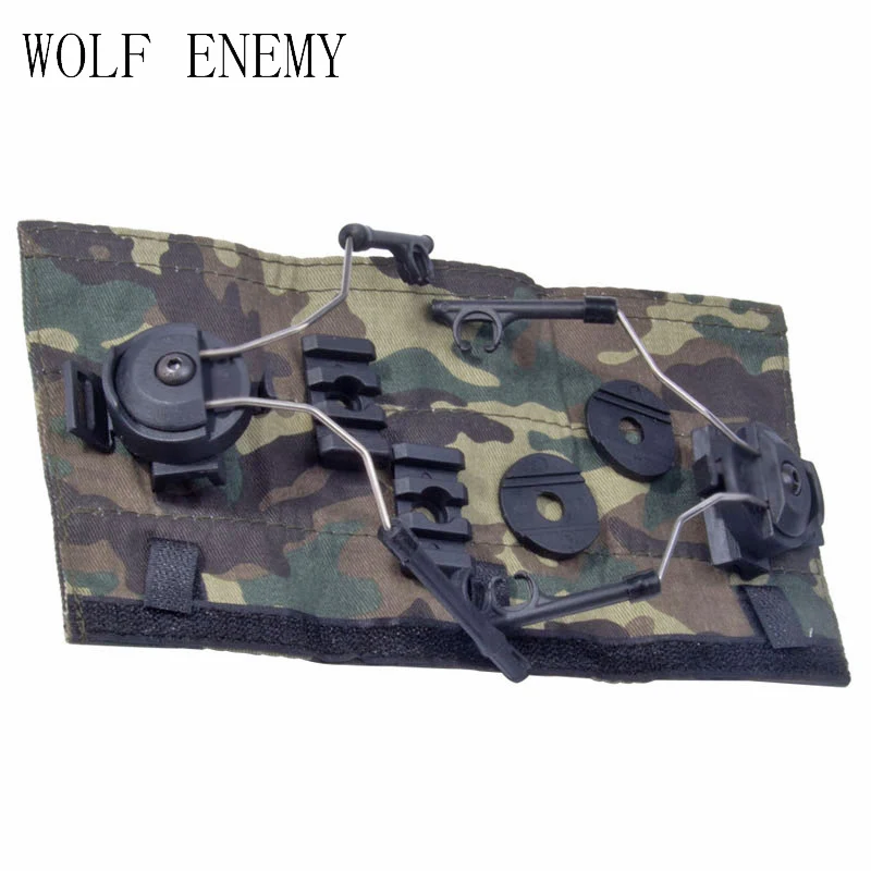 New-Z-Tactical-Helmet-Rail-Adapter-Set-for-Comtac-I-II-Headset-Peltor-Comtac-Headset-Ops (5)