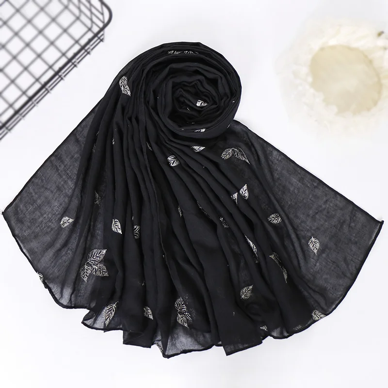 Spring new cotton leaf embroidered scarf, shawl, leisure shawl, shawl, travel sunscreen headscarf VS124
Spring new cotton leaf embroidered scarf, shawl, leisure shawl, shawl, travel sunscreen headscarf VS124