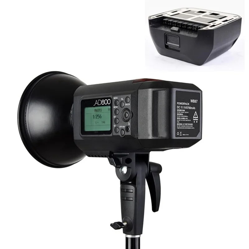7XINbox 11.1V 8700mAh WB87 Battery Pack For Godox WB87 AD600 AD600BM AD600B TTL 2.4G X System All-in-One Powerful Outdoor Flash
7XINbox 11.1V 8700mAh WB87 Battery Pack For Godox WB87 AD600 AD600BM AD600B TTL 2.4G X System All-in-One Powerful Outdoor Flash